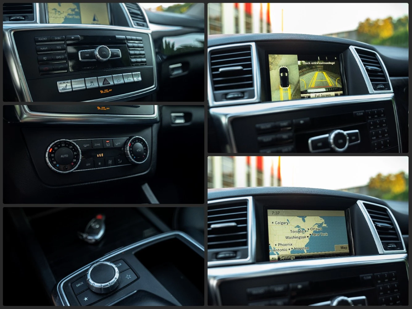 Mercedes-Benz ML 350 4matic  AMG line Реални КМ, снимка 16 - Автомобили и джипове - 55808031