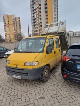 Fiat Ducato Fiat Ducato 2. 5 Turbo ТРИСТРАНЕН САМОСВАЛ, 7 МЕСТ, снимка 2