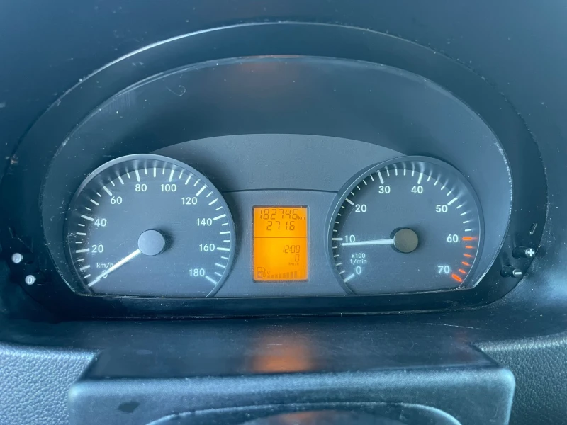 Mercedes-Benz Sprinter 316i ЕВРО 6В NGT/Бензин-Метан 160КС ПЕРФЕКТЕН, снимка 14 - Бусове и автобуси - 50032257