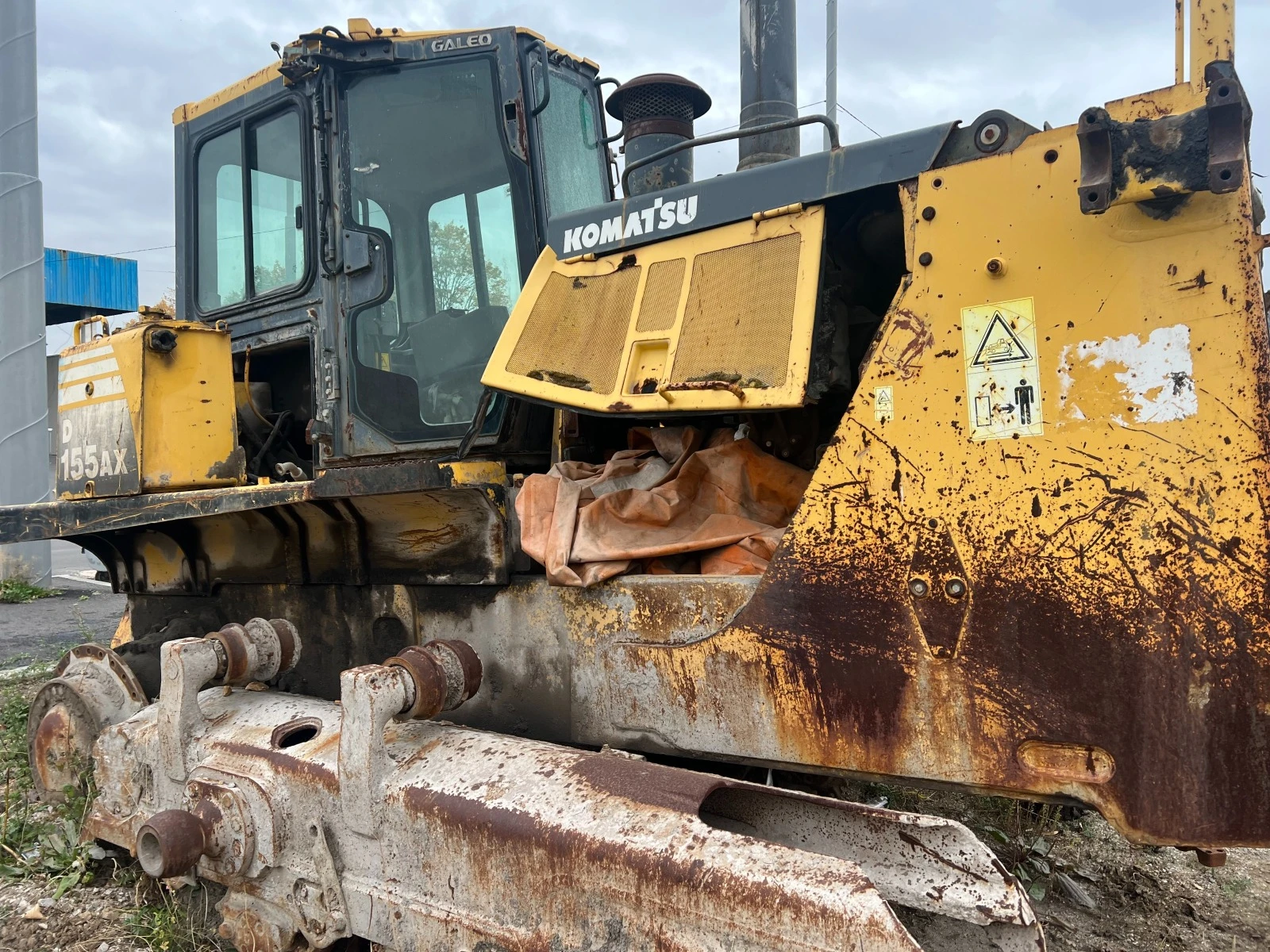 Булдозер Komatsu 155 AX 6, снимка 1