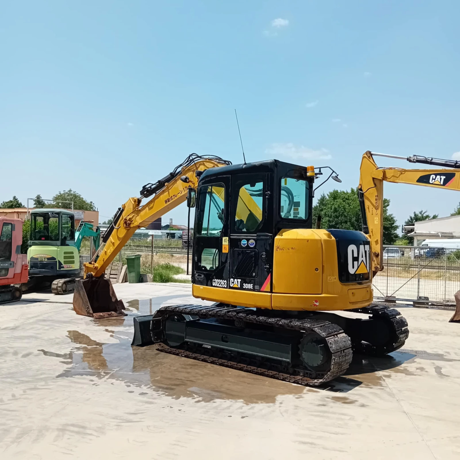 Багер Cat 308ECR * ТОП СЪСТОЯНИЕ * КЛИМАТИК * НАЛИЧЕН *  - изображение 3