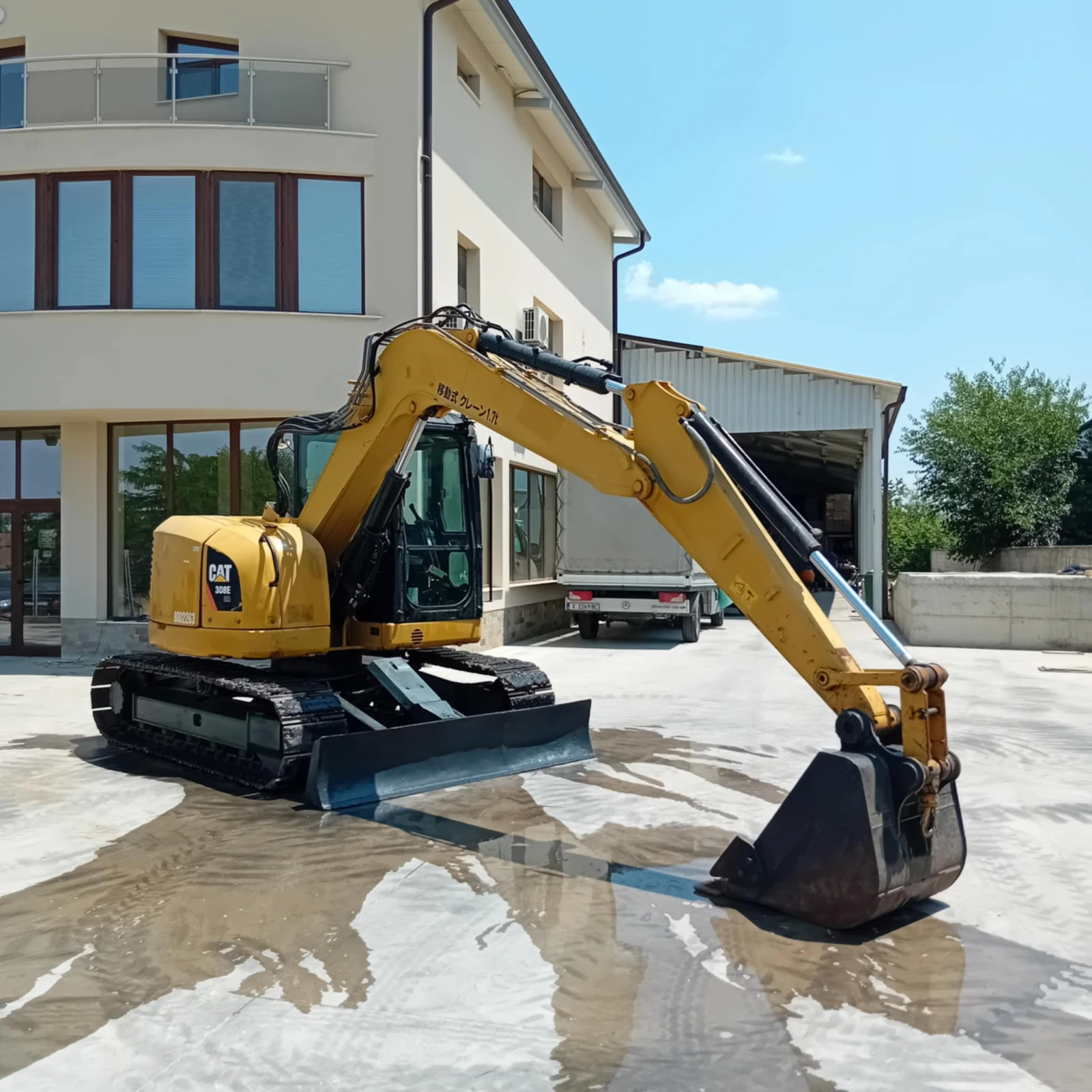 Багер Cat 308ECR * ТОП СЪСТОЯНИЕ * КЛИМАТИК * НАЛИЧЕН *  - изображение 7