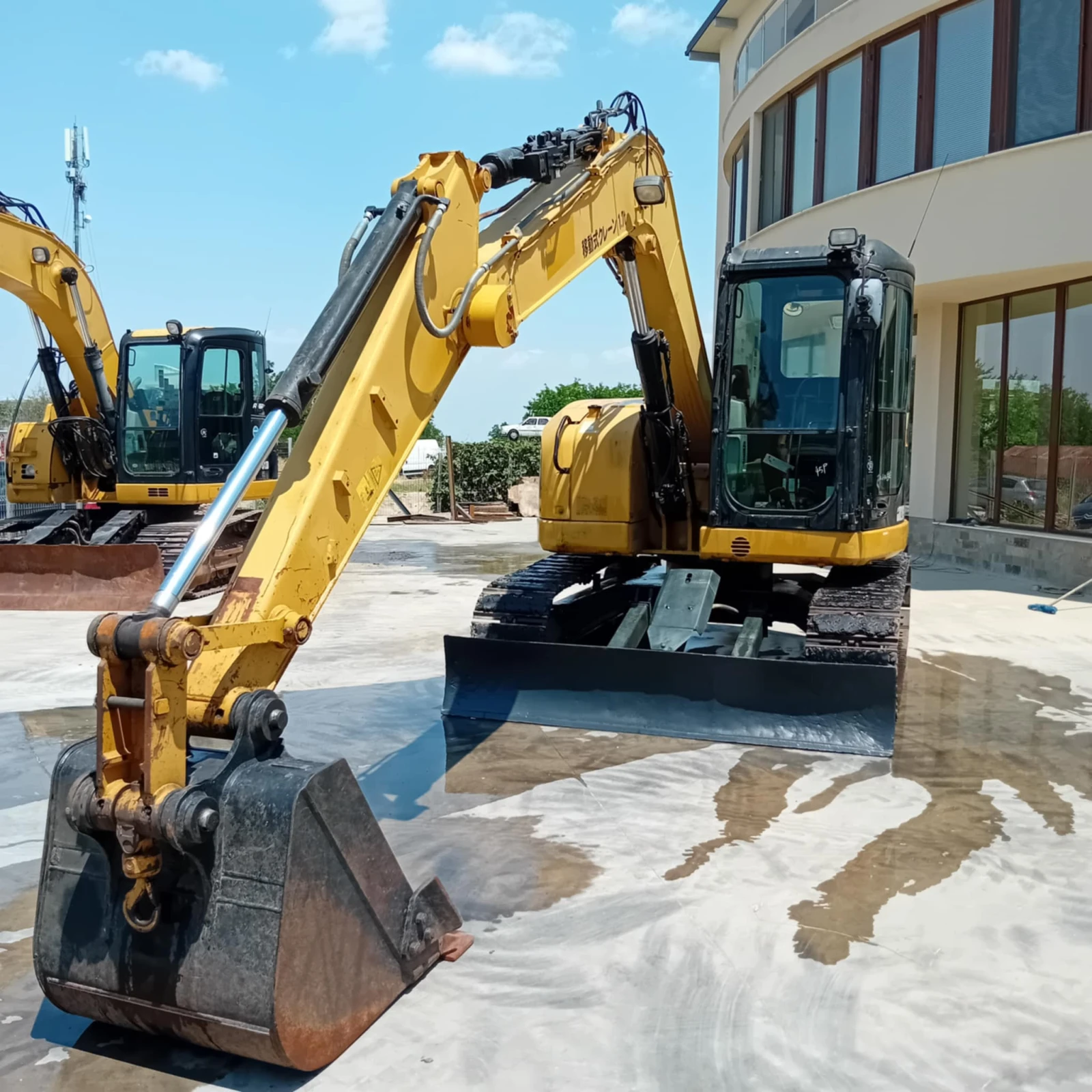 Багер Cat 308ECR * ТОП СЪСТОЯНИЕ * КЛИМАТИК * НАЛИЧЕН *  - изображение 8