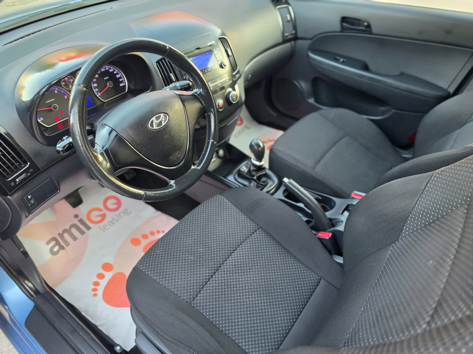 Hyundai I30 1.6CRDI 90hp * КЛИМАТИК * EURO 5 * ЛИЗИНГ * , снимка 14 - Автомобили и джипове - 55564916