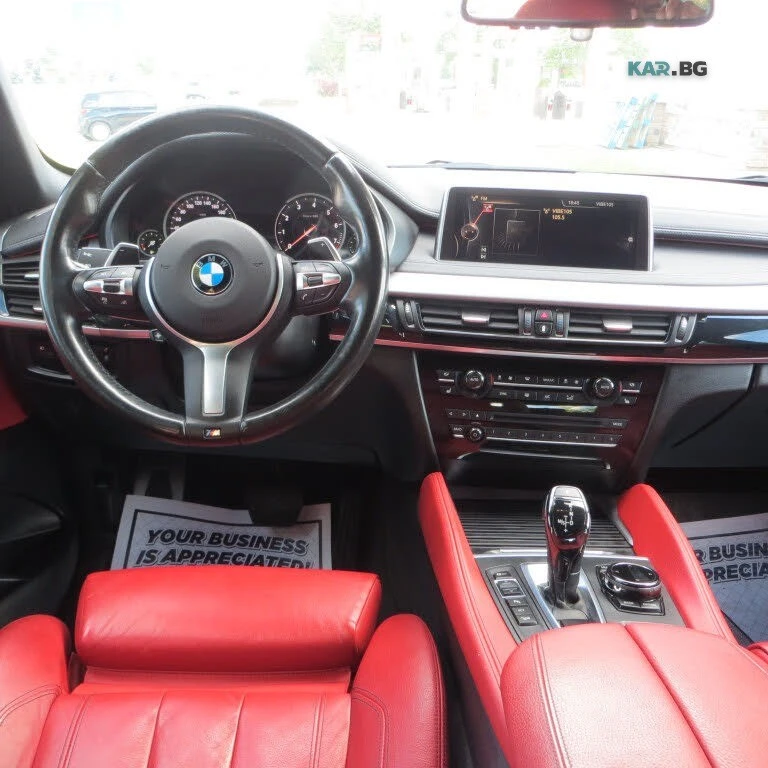 BMW X6  HEAD-UP * M-SPORT * АвтоКредит * (ЦЕНА ДО БГ), снимка 11 - Автомобили и джипове - 54919577