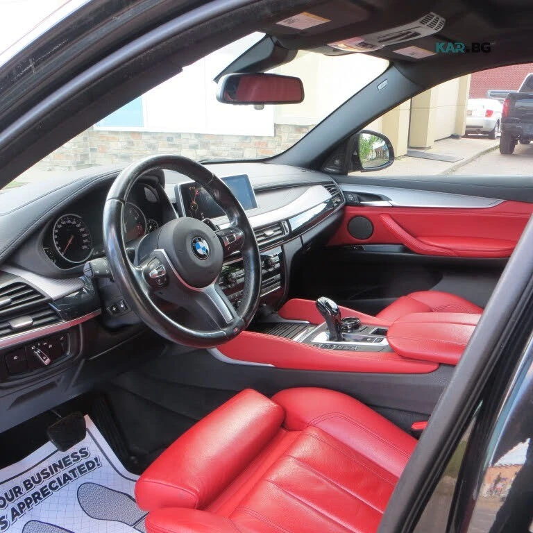 BMW X6  HEAD-UP * M-SPORT * АвтоКредит * (ЦЕНА ДО БГ), снимка 10 - Автомобили и джипове - 54919577