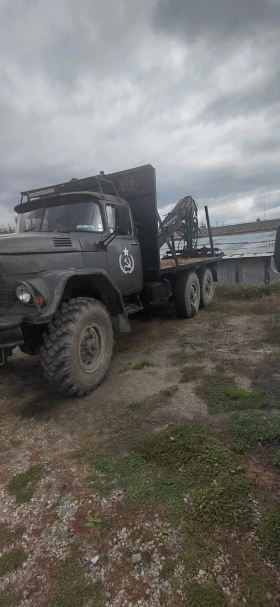 Zil 131 дизелов двигател кран хиаб документално изряден, снимка 1