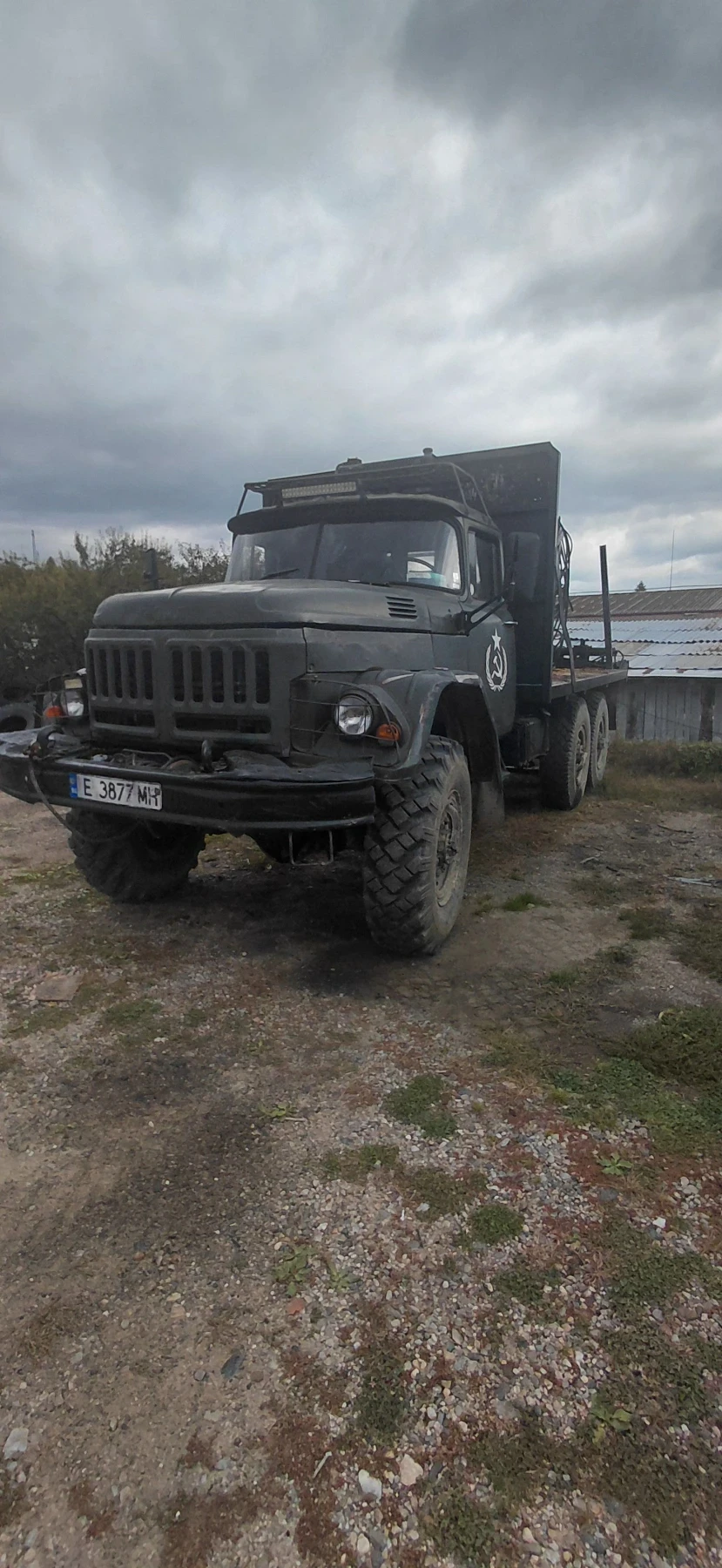 Zil 131 дизелов двигател кран хиаб документално изряден, снимка 2 - Камиони - 56268878