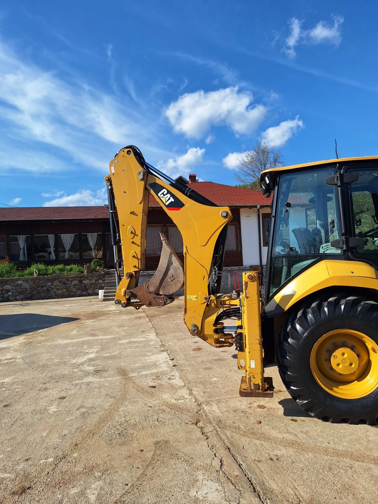 Багер Cat 432 CAT, снимка 4 - Индустриална техника - 54304867