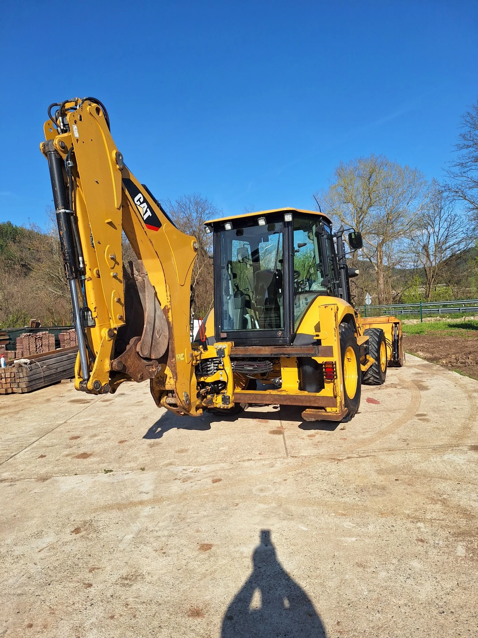 Багер Cat 432 CAT, снимка 7 - Индустриална техника - 54304867