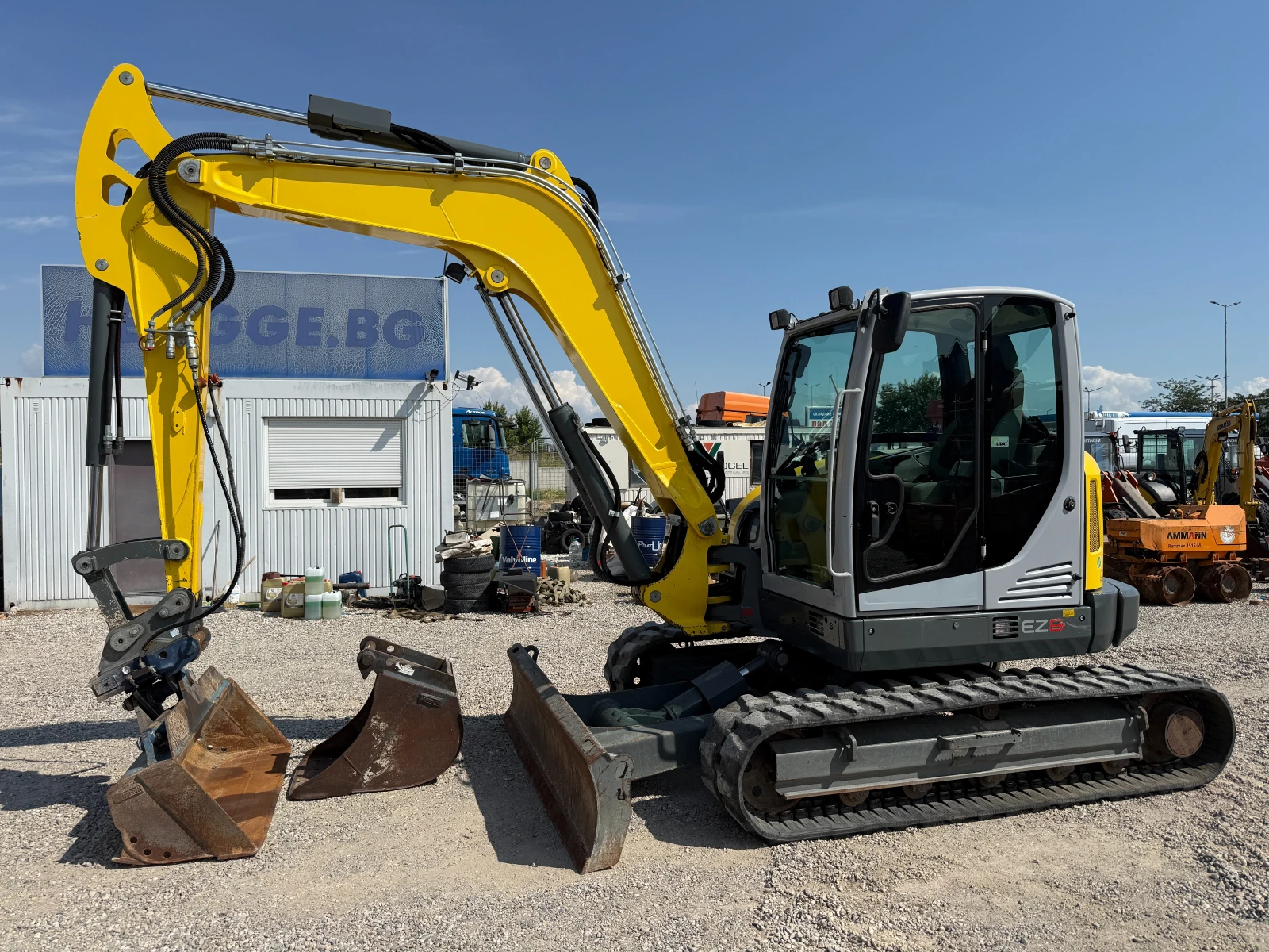 Багер Neuson WACKER NEUSON EZ80, снимка 2 - Индустриална техника - 55405495