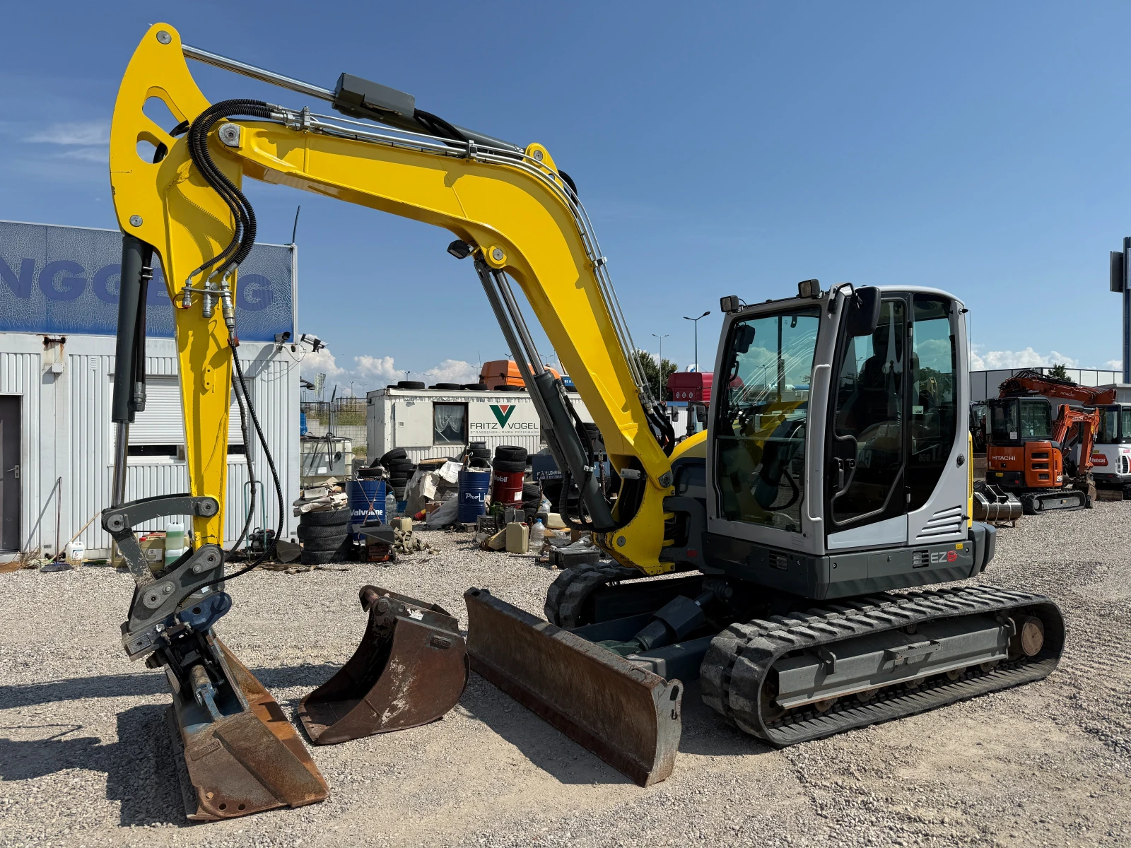 Багер Neuson WACKER NEUSON EZ80, снимка 3 - Индустриална техника - 55405495