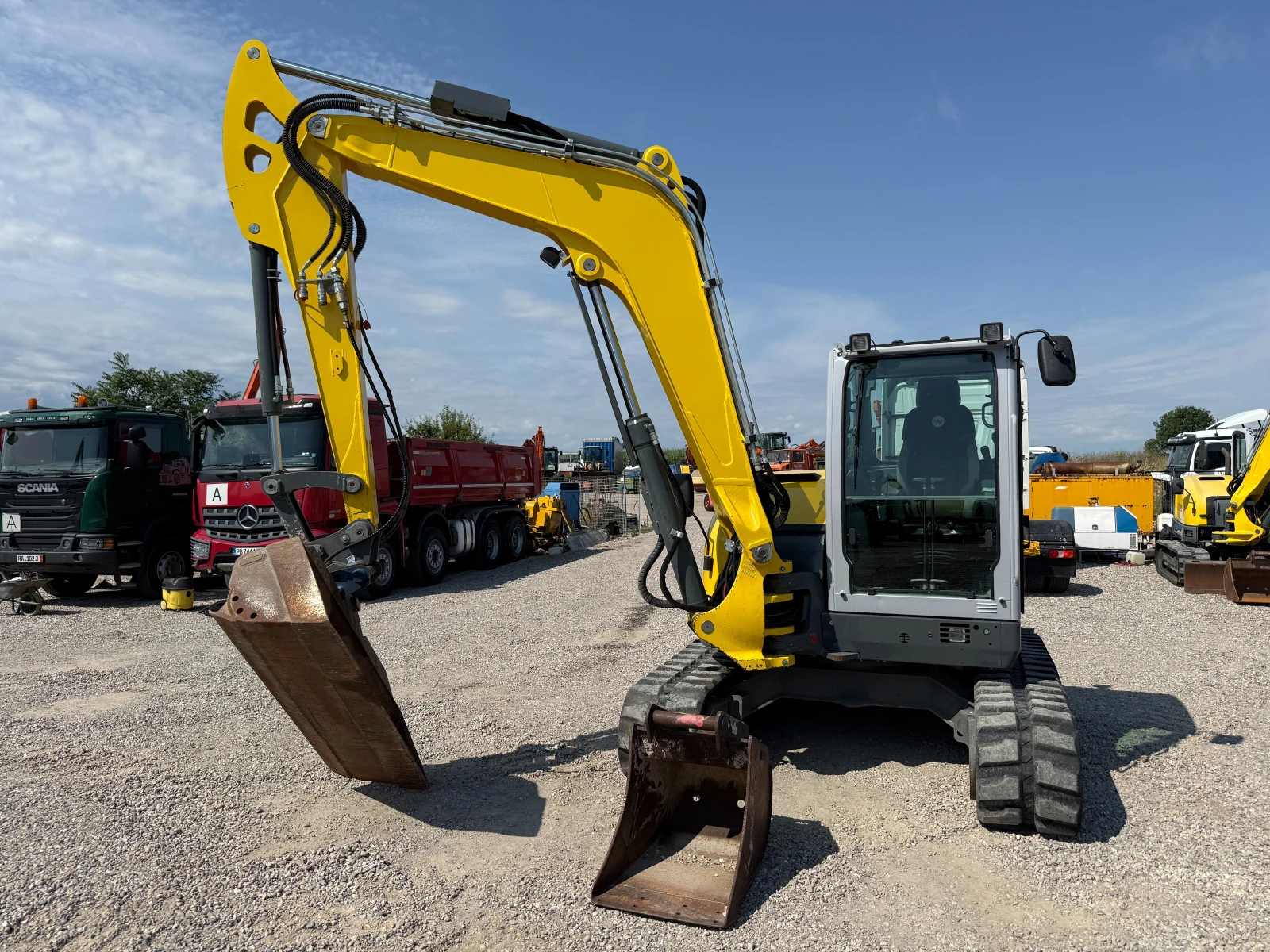 Багер Neuson WACKER NEUSON EZ80, снимка 16 - Индустриална техника - 55405495