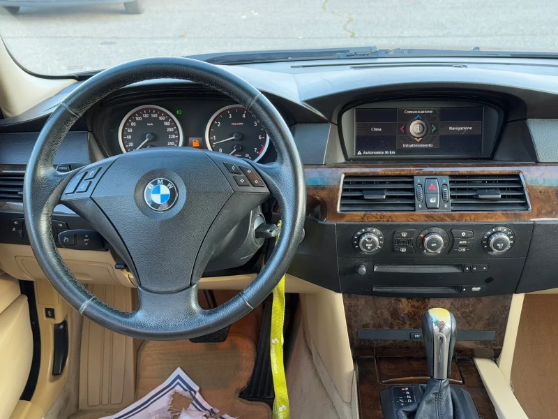 BMW 523 I/ГАЗ/КОЖА/АВТОМАТИК, снимка 14 - Автомобили и джипове - 48337510