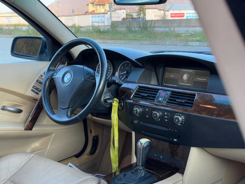 BMW 523 I/ГАЗ/КОЖА/АВТОМАТИК, снимка 15 - Автомобили и джипове - 48337510