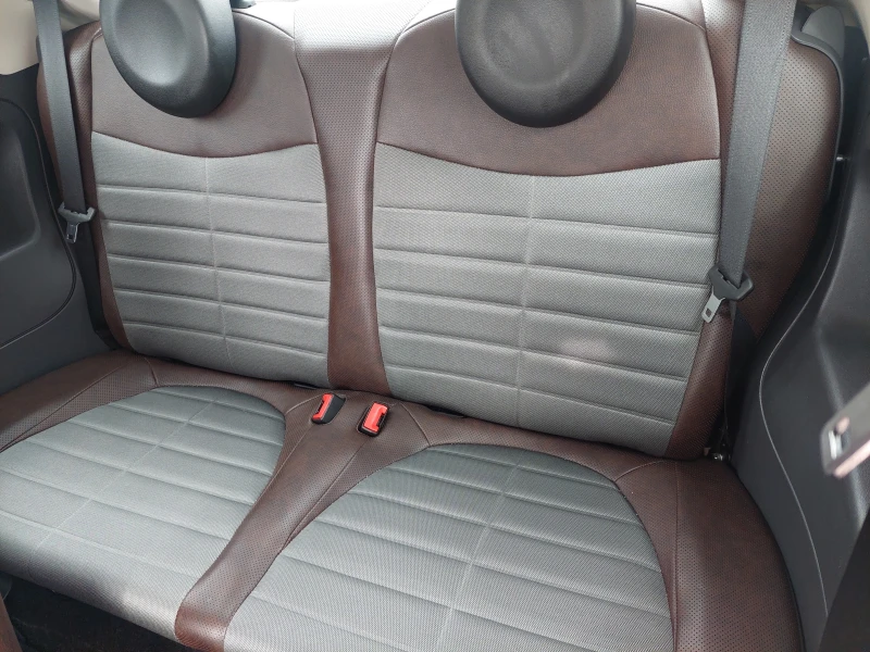 Fiat 500 1, 3D LOUNGE+ КОЖА, снимка 8 - Автомобили и джипове - 49647864