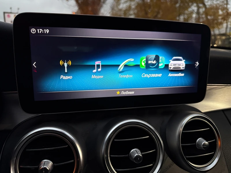 Mercedes-Benz C 220 AMG line 9G-TRONIC, Distronic Pro, Keyless Go, LED, снимка 9 - Автомобили и джипове - 52837748