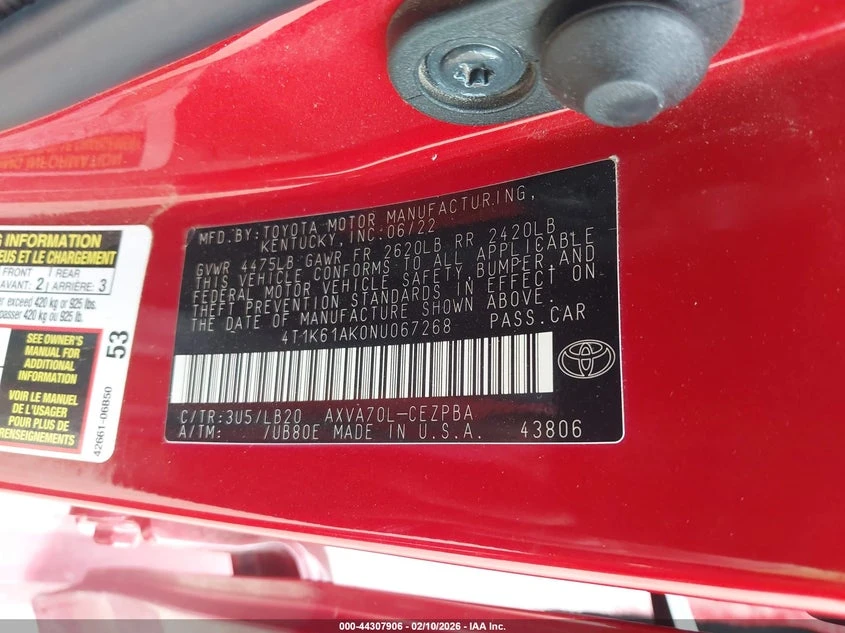 Toyota Camry 2.5L I-4 DI, DOHC, VVT, 206HP Front Wheel Drive | Mobile.bg � ����������� 9