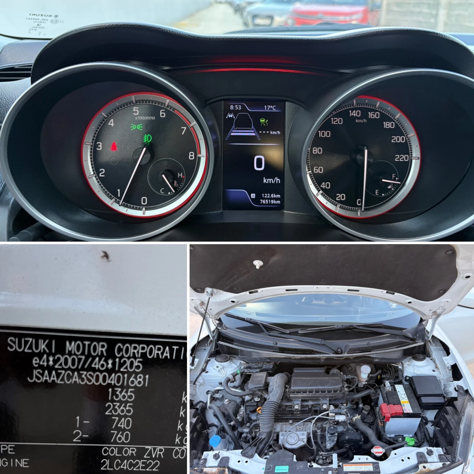 Suzuki Swift 1.2 Hybrid/Камера/Distronic/4 цилиндъра/EURO6D, снимка 17 - Автомобили и джипове - 54568304
