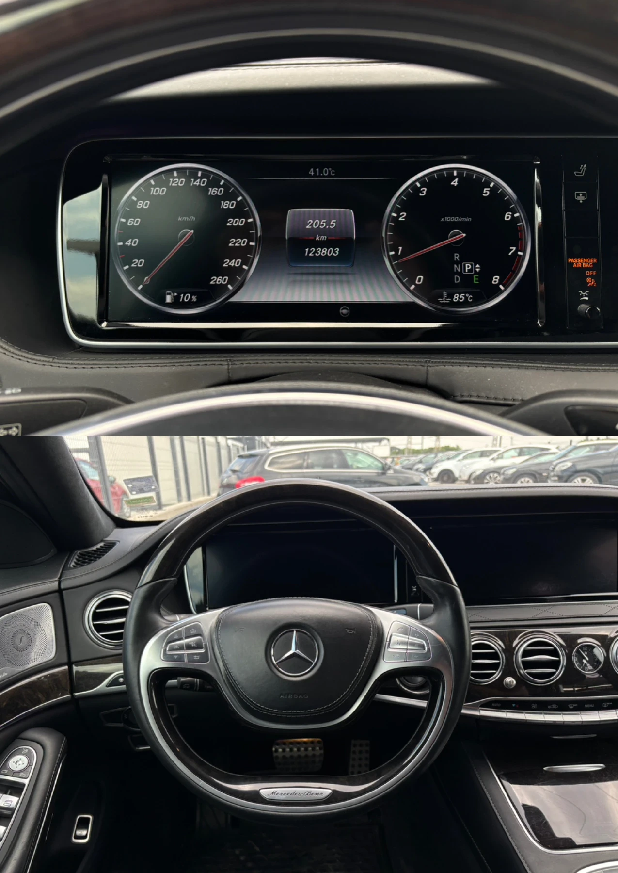 Mercedes-Benz S 550  4 MATIC / FULL, снимка 10 - Автомобили и джипове - 55325022