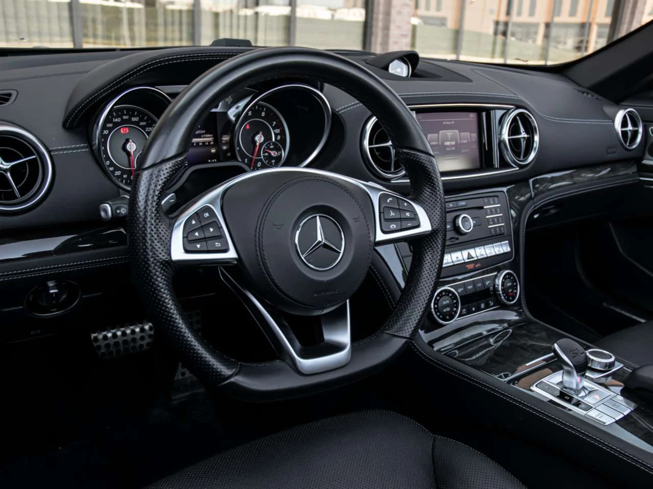Mercedes-Benz SL 450 CONVERTIBLE| HARMAN KARDON| HEATED & COOLING S | Mobile.bg � ����������� 8