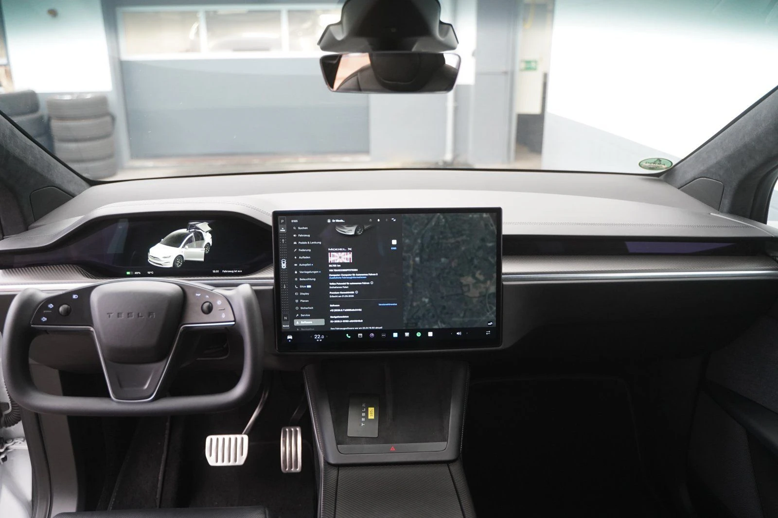Tesla Model X PLAID/1020HP/TRI-MOTORS/6SEATS/360/621v - изображение 10