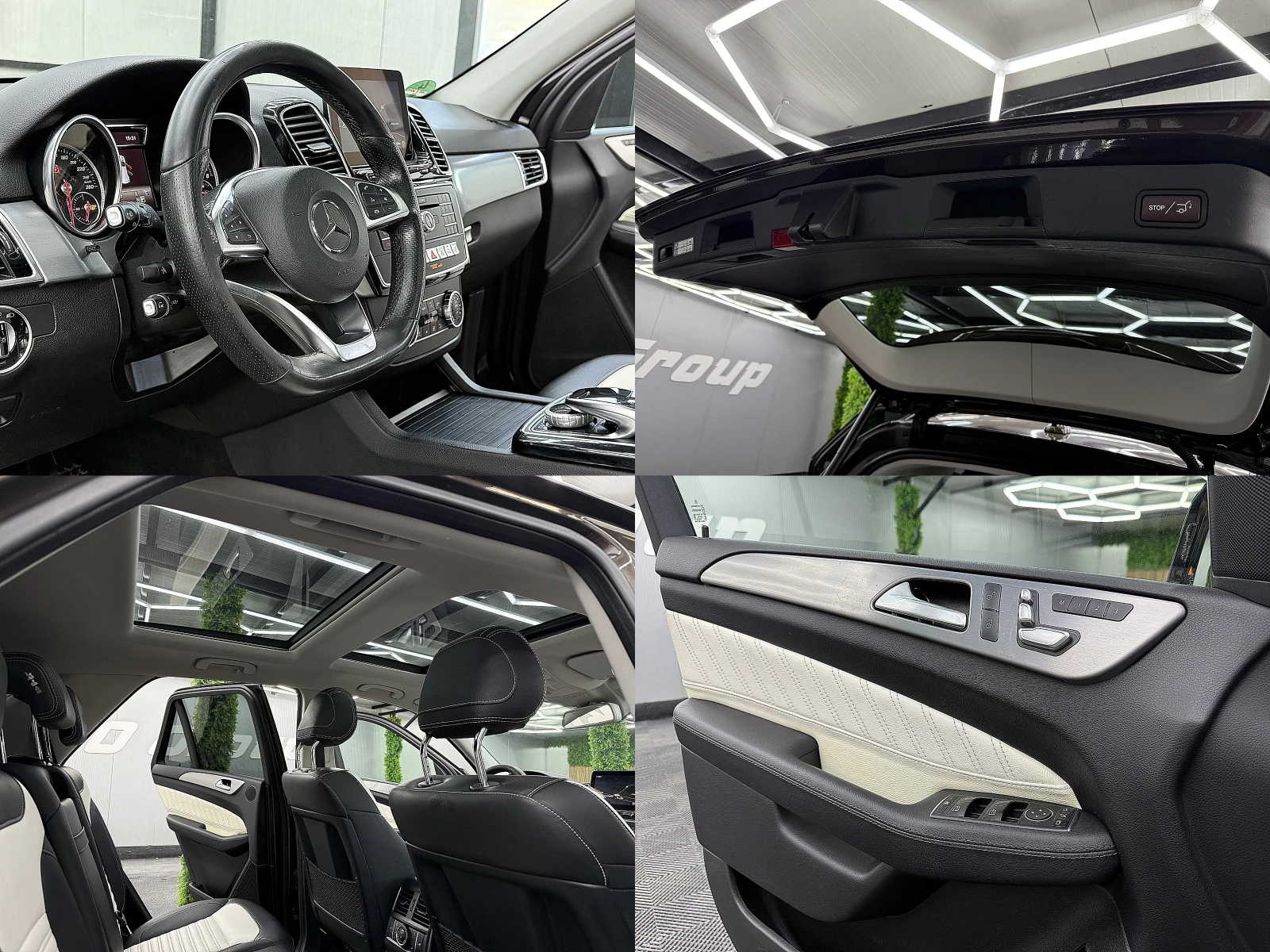 Mercedes-Benz GLE 43 AMG AMG/PANORAMA/360-K/ВАКУМ ГЕРМАНИЯ СОБСТВЕН ЛИЗИНГ, снимка 15 - Автомобили и джипове - 56009636