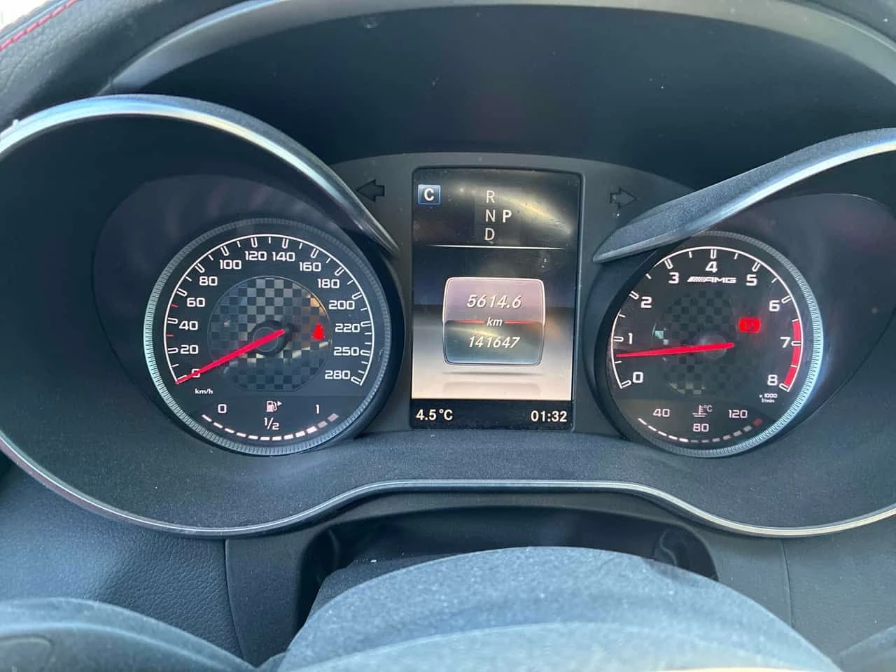 Mercedes-Benz C 43 AMG * 43 * CARFAX * ЦЕНА ДО БГ - изображение 7
