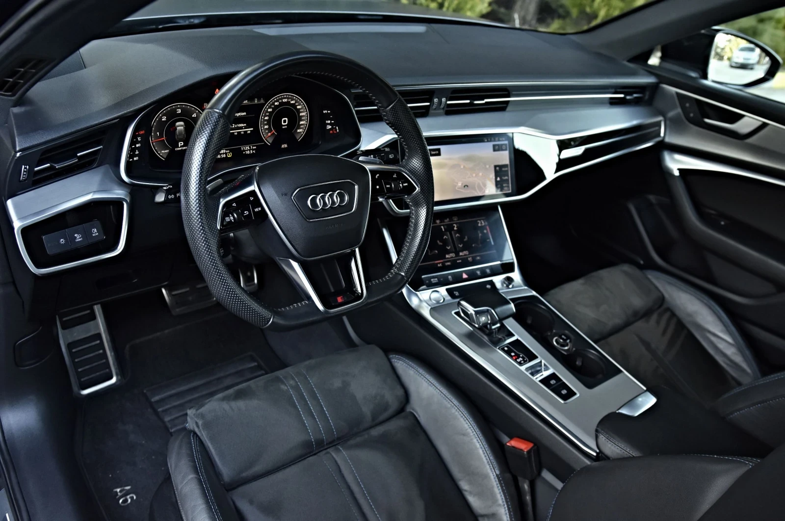 Audi A6  РЕАЛЕН ПРОБЕГ 3 TDI S LINE Bang&Olufsen, снимка 9 - Автомобили и джипове - 54383461