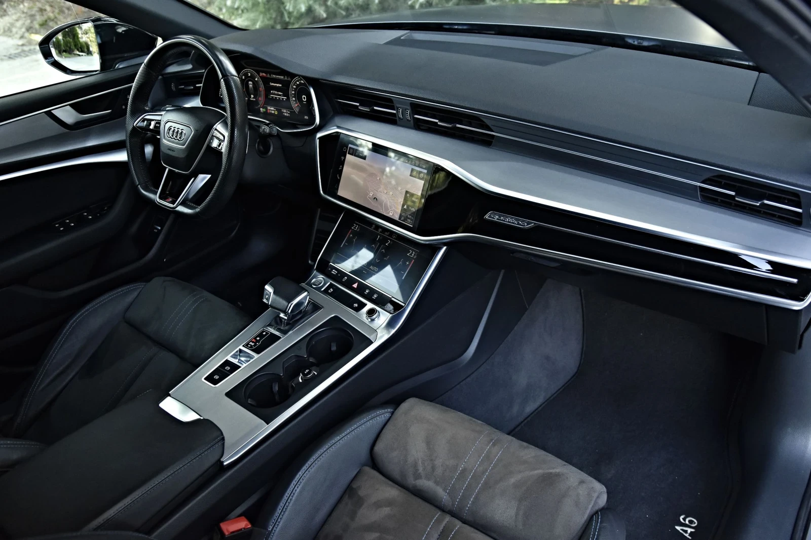 Audi A6  РЕАЛЕН ПРОБЕГ 3 TDI S LINE Bang&Olufsen, снимка 12 - Автомобили и джипове - 54383461