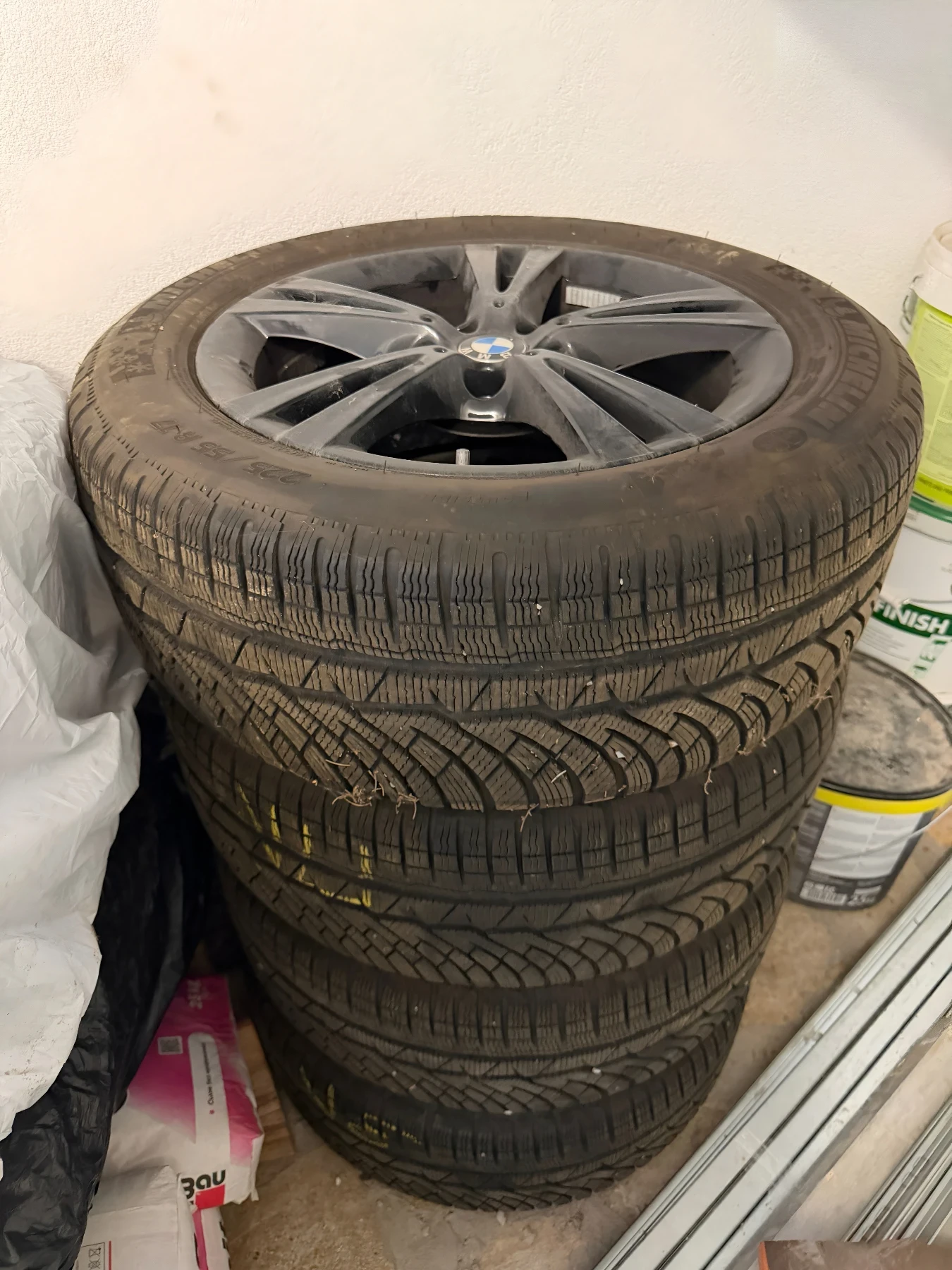 Гуми с джанти Michelin 225/55R17, снимка 3 - Гуми и джанти - 56007787