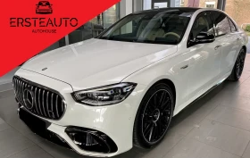Mercedes-Benz S 63 AMG 4-MATIC E-PERFORMANCE LONG HEAD UP BURMESTER PANO, снимка 1