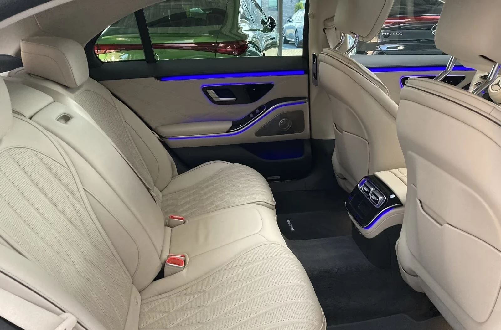 Mercedes-Benz S 63 AMG 4-MATIC E-PERFORMANCE LONG HEAD UP BURMESTER PANO, снимка 11 - Автомобили и джипове - 54220463