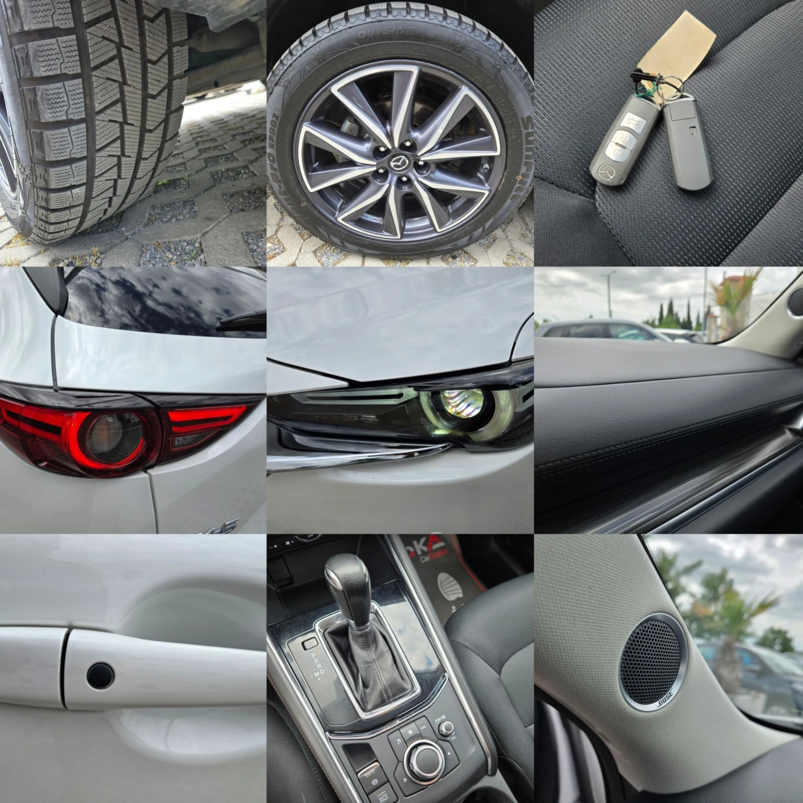 Mazda CX-5 2.2Skyactive-D-150кс= АВТОМАТ= 4Х4= BOSE= HUD= CAM, снимка 17 - Автомобили и джипове - 54933367