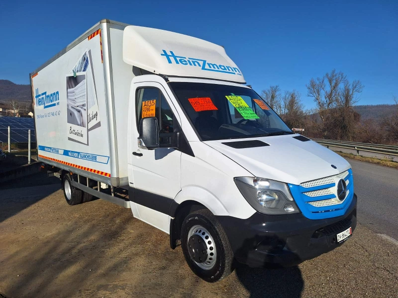 Mercedes-Benz Sprinter 519 ДО 3, 5т. 4, 70 ДЪЛЪГ, ПАДАЩ БОРД, ФУРГОН, ШВЕЙЦАР, снимка 3 - Бусове и автобуси - 48226408