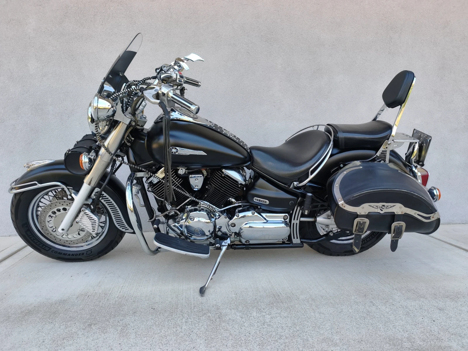 Yamaha Drag Star 1100, 2001 година, ЛИЗИНГ , снимка 8 - Мотоциклети и мототехника - 55545340