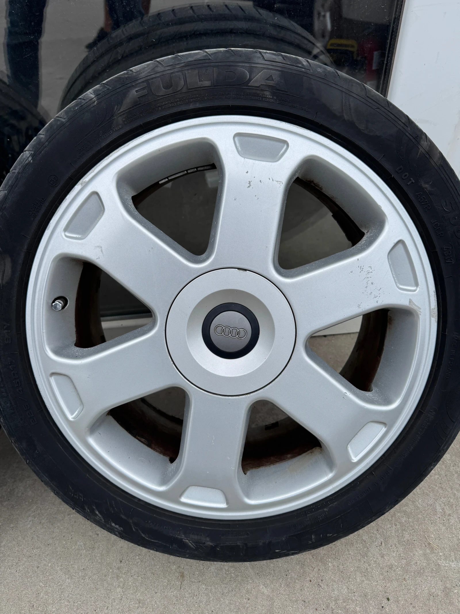 Гуми с джанти Fulda 225/45R17, снимка 5 - Гуми и джанти - 56199287