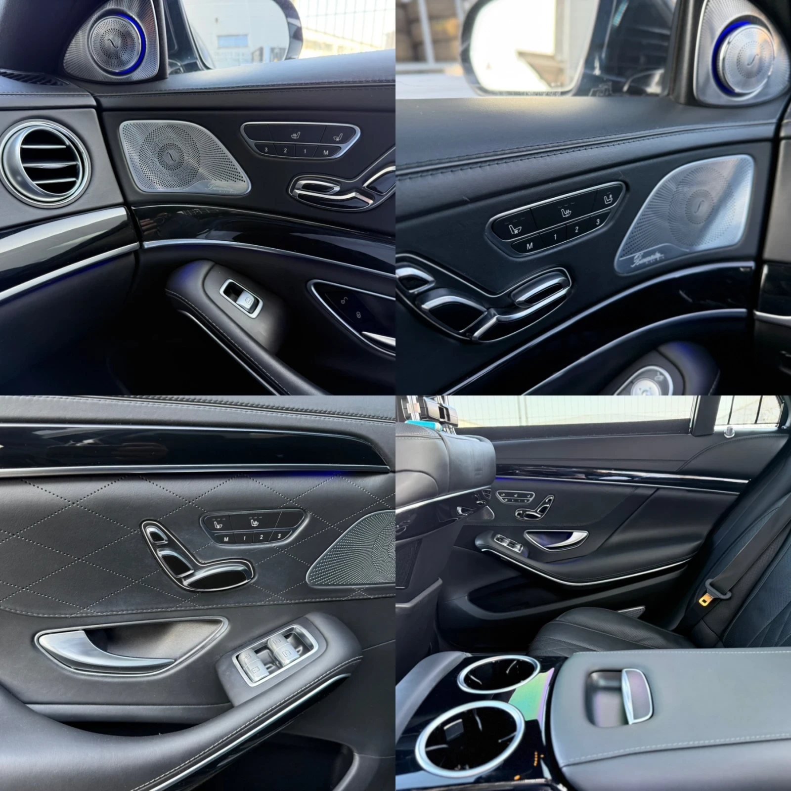 Mercedes-Benz S 550 4Matic+ AMG-Line+ Full Led+ Панорама+ Камера+ Нави, снимка 14 - Автомобили и джипове - 54205228