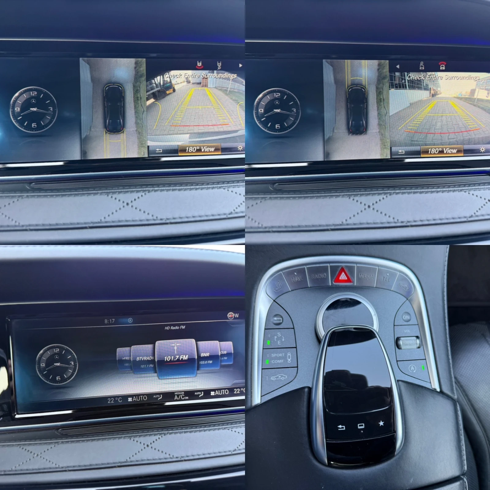 Mercedes-Benz S 550 4Matic+ AMG-Line+ Full Led+ Панорама+ Камера+ Нави, снимка 15 - Автомобили и джипове - 54205228