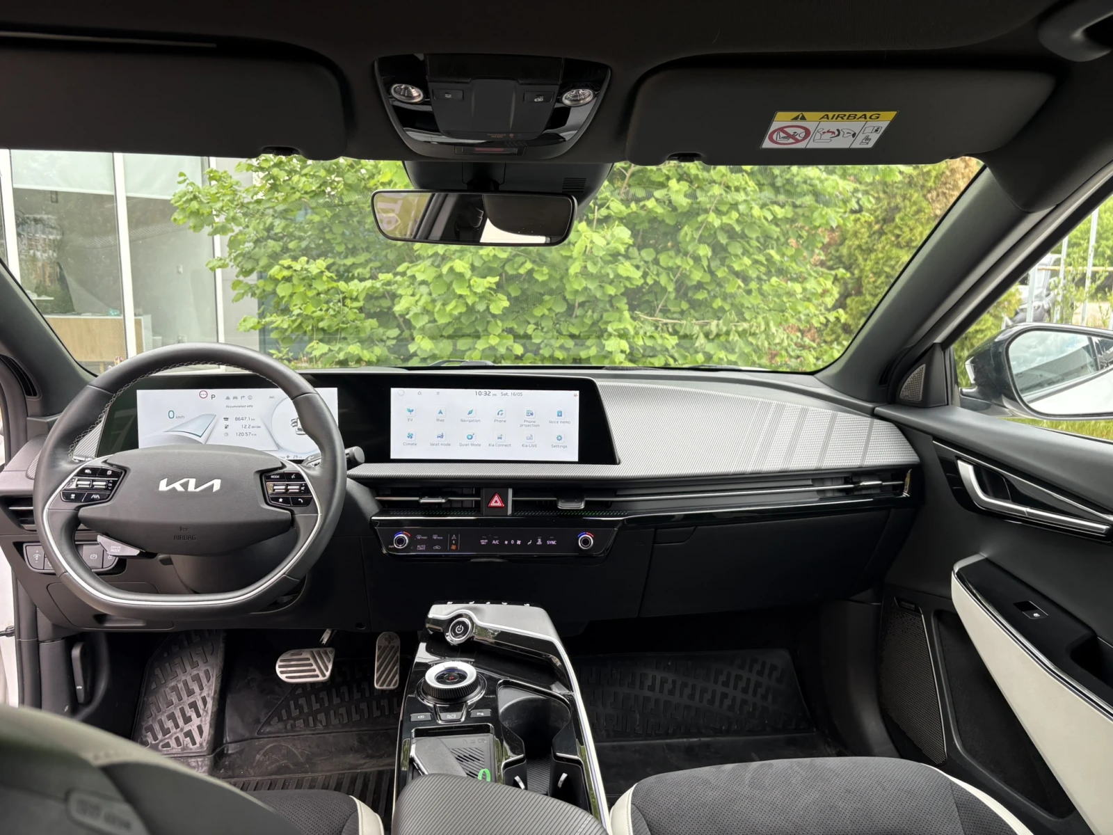 Kia EV6 GT-Line AWD 325к.с./77.4kWh/Heat Pump/Meridian/360, снимка 9 - Автомобили и джипове - 54600416