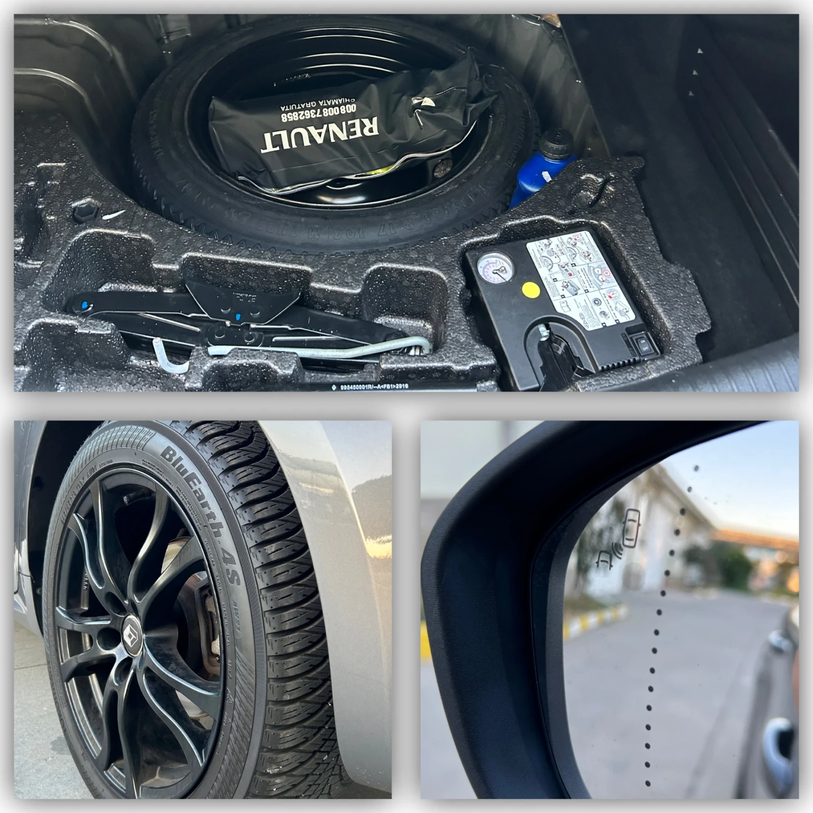 Renault Talisman 1.6d/4-control/158 000km/масаж/автомат/Full Led , снимка 8 - Автомобили и джипове - 56075449