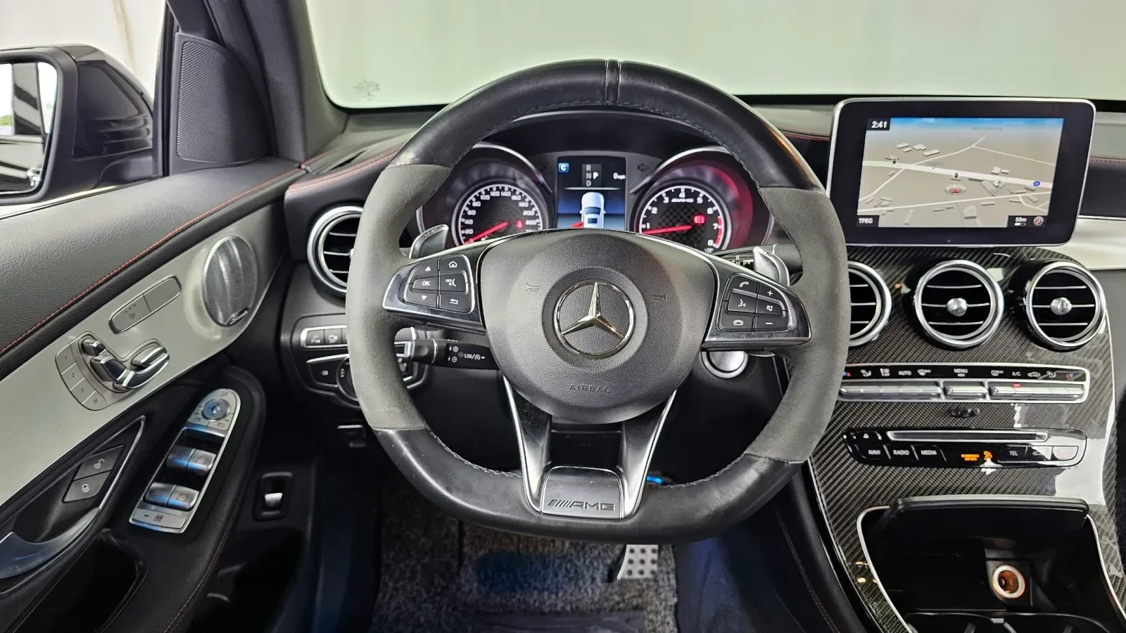 Mercedes-Benz GLC 43 AMG ДИСТРОНИК/ПАНО/ПОДГРЕВ/360/, снимка 5 - Автомобили и джипове - 54766367