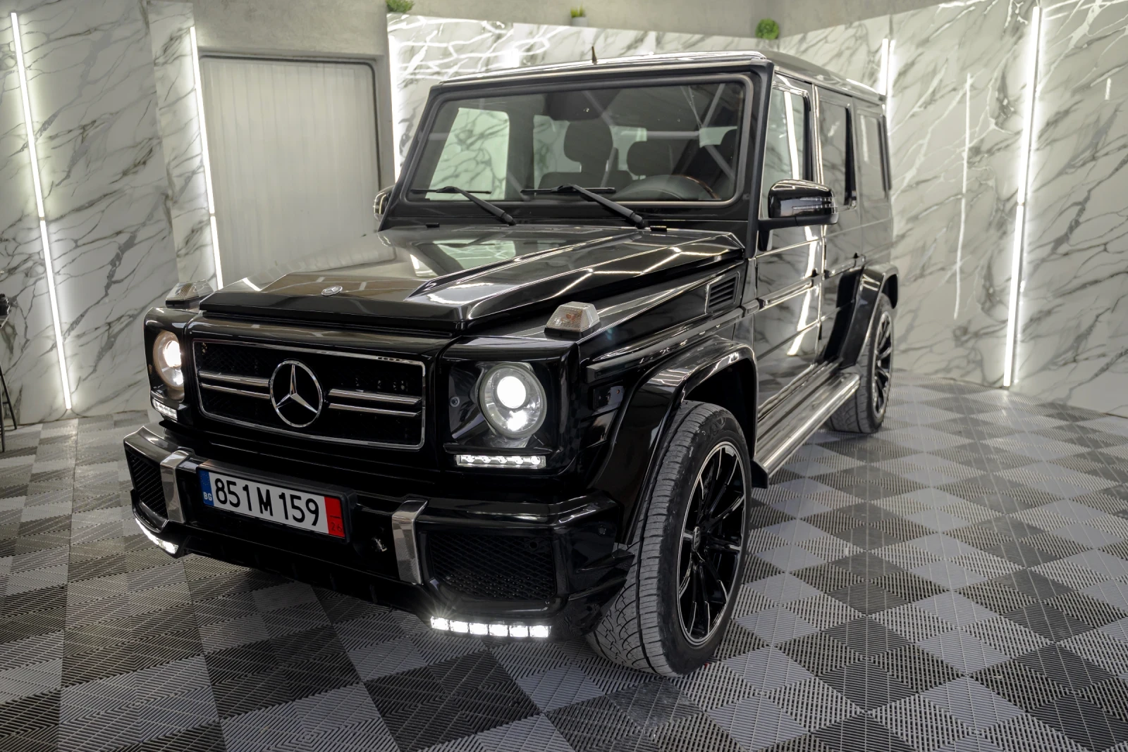 Mercedes-Benz G 500 AMG Optic 388hp БАРТЕР/ЛИЗИНГ , снимка 2 - Автомобили и джипове - 55982332