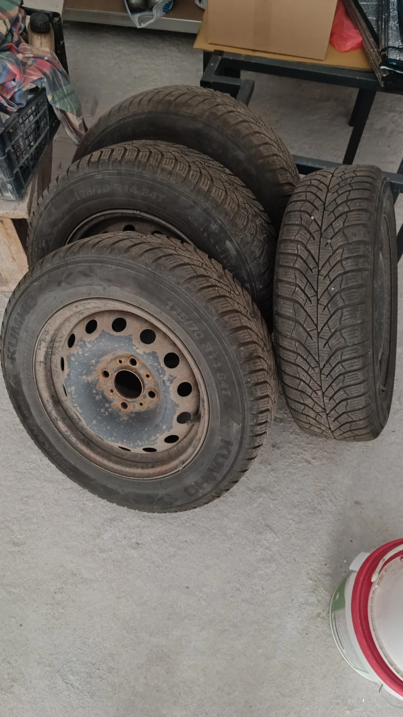 Гуми с джанти Kumho 175/70R14