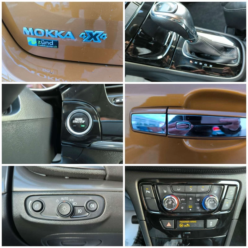 Opel Mokka X 1.4I Turbo Excellence 4x4 , снимка 13 - Автомобили и джипове - 49472534