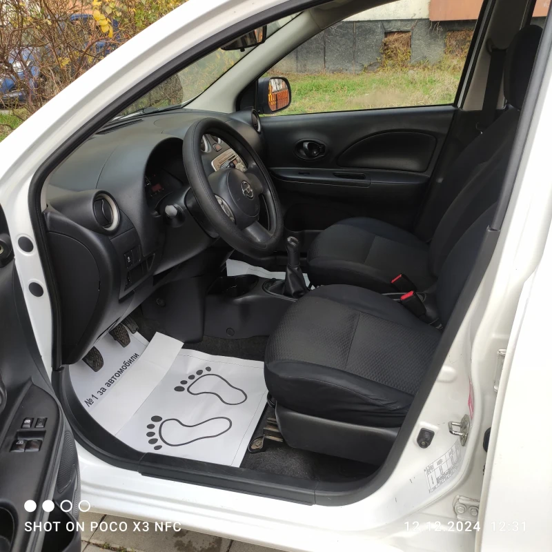 Nissan Micra 1.2  блутут, хендсфри аукс., снимка 6 - Автомобили и джипове - 53047158