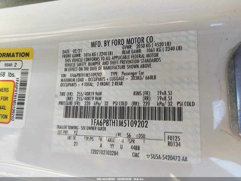 Ford Mustang 2.3L I-4 DI, DOHC, VVT, TURBO, 310HP Rear Wheel | Mobile.bg � ����������� 9