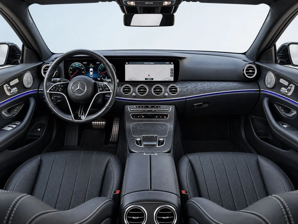 Mercedes-Benz E 350 4MATIC* AMG LINE* BURMESTER* DISTRONIC* ������ ��� | Mobile.bg � ����������� 9