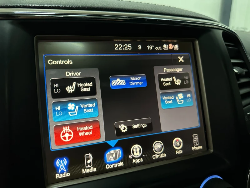 Jeep Grand cherokee * 3.6* OVERLAND* ПОДГРЕВ* ОБДУХ* МЪРТВИ ТОЧКИ* , снимка 14 - Автомобили и джипове - 49801774