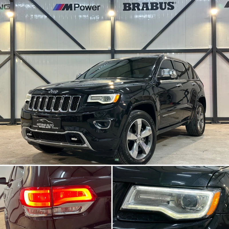 Jeep Grand cherokee * 3.6* OVERLAND* ПОДГРЕВ* ОБДУХ* МЪРТВИ ТОЧКИ* , снимка 6 - Автомобили и джипове - 49801774